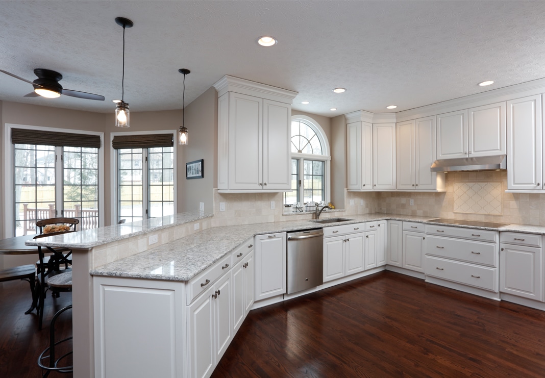 Open concept kitchen dover home remodelers