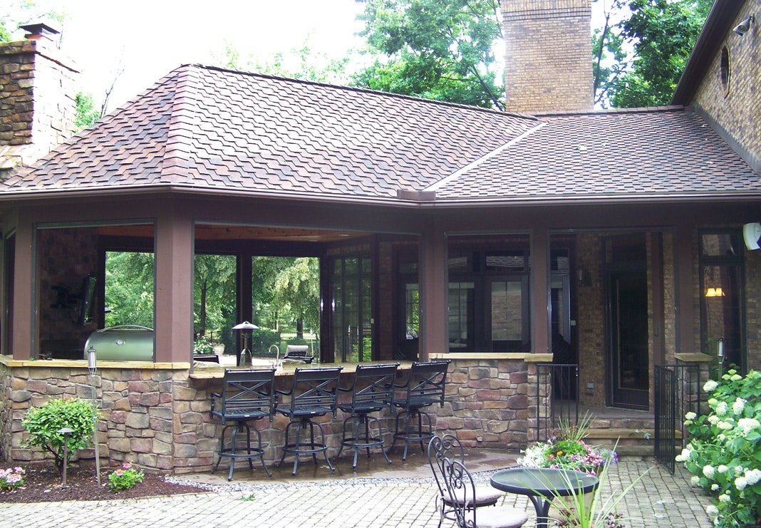 outdoor living after photo