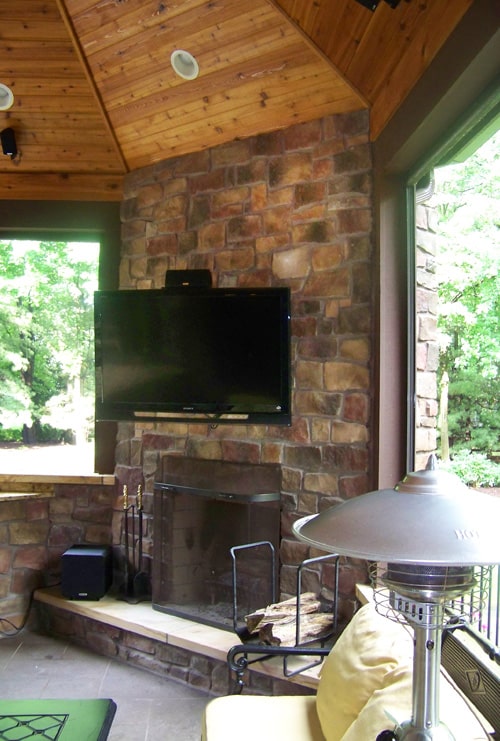 outdoor living after photo