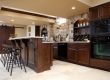 Rustic Basement Bar