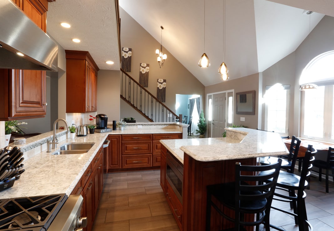 Bright Open Kitchen Entry