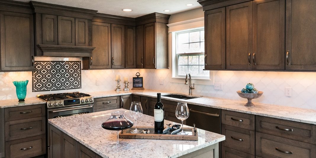 Renovated-Kitchen-Island Beautifully Updated Kitchen