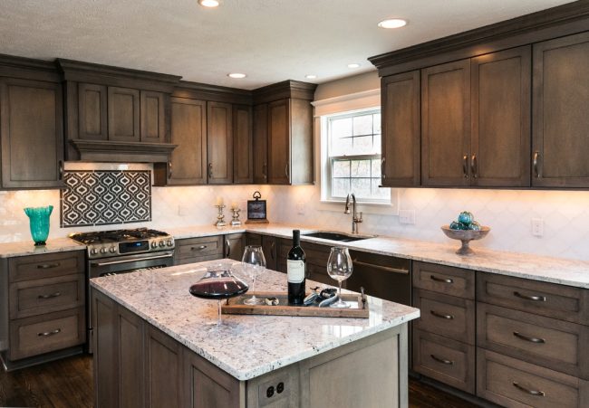 Renovated-Kitchen-Island Beautifully Updated Kitchen