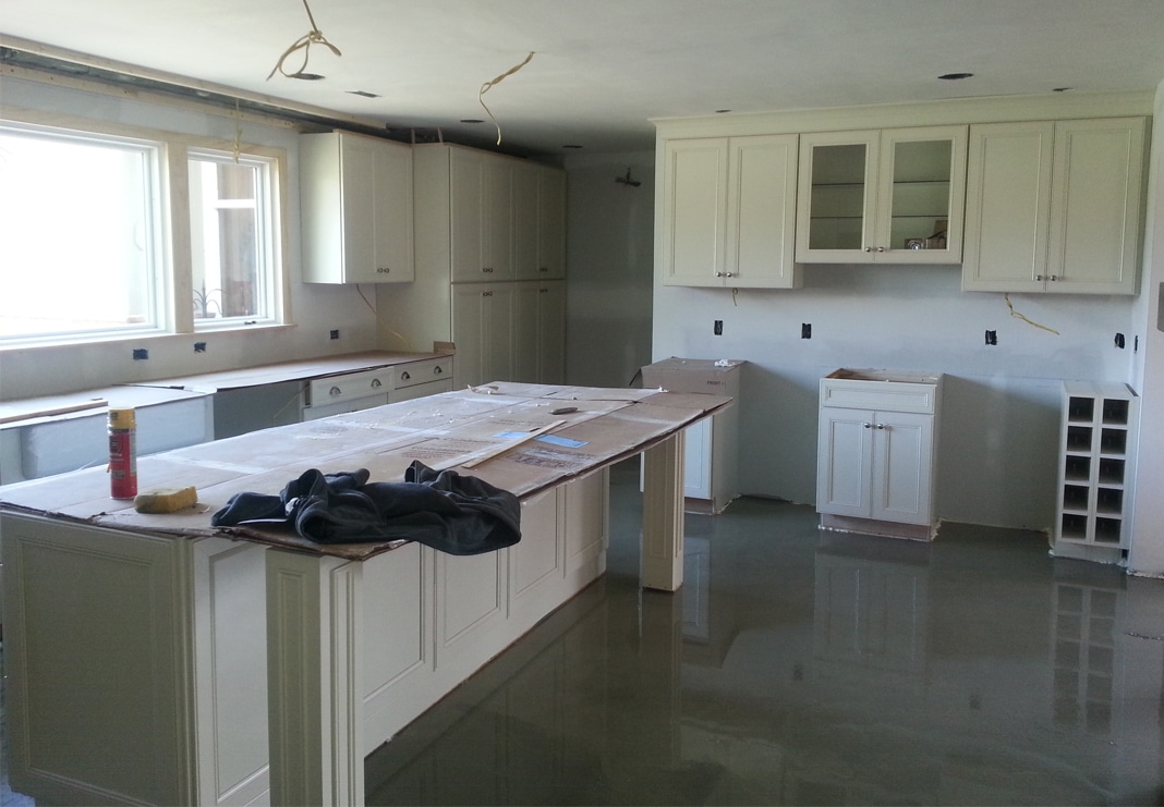 During Kitchen Renovation