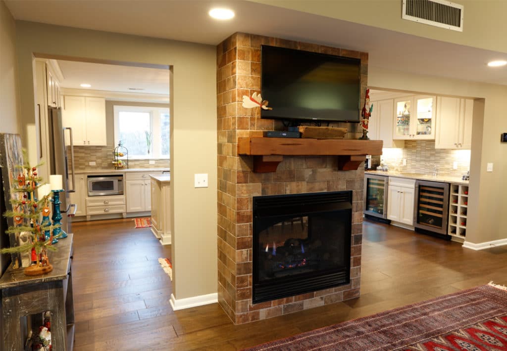 Livingroom Fireplace