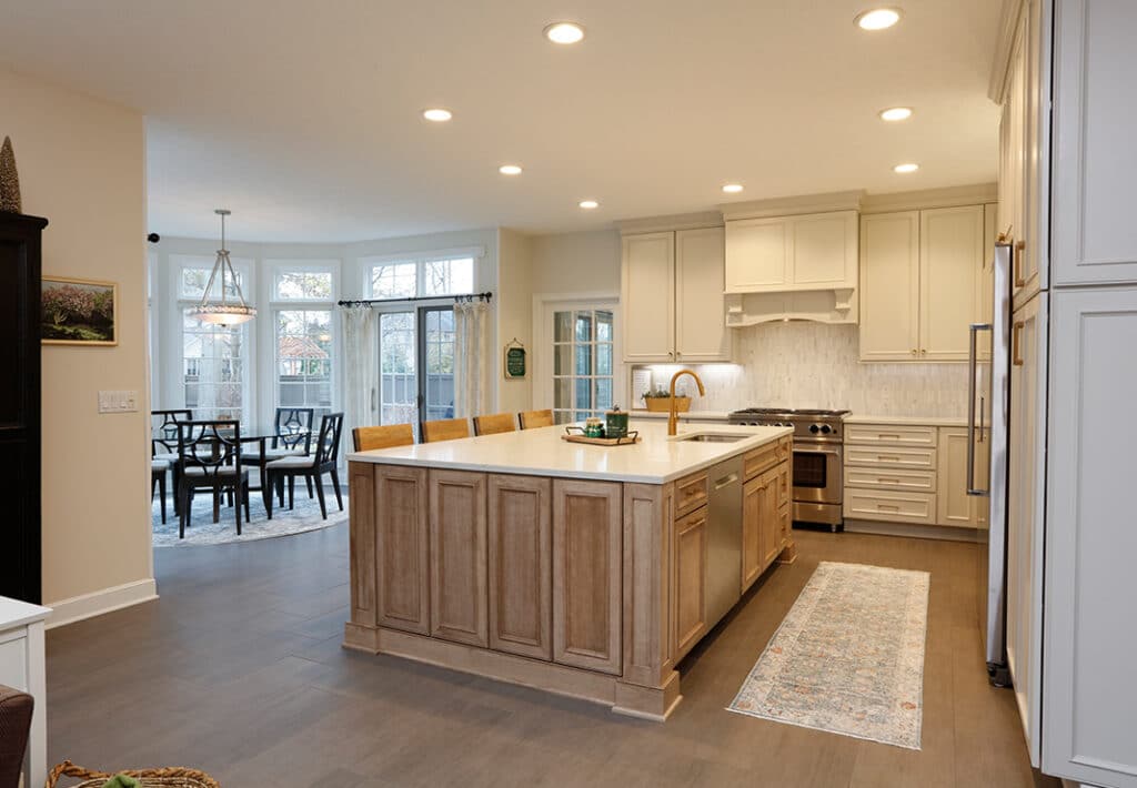 Bright Open Kitchen