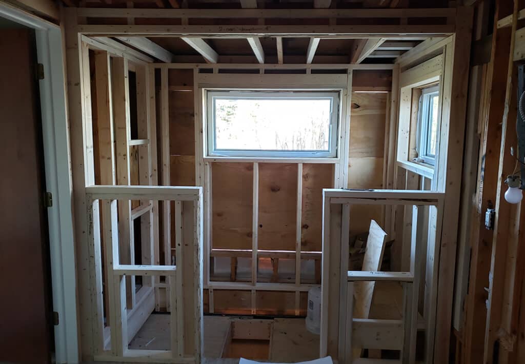 During: Shower Frame Out