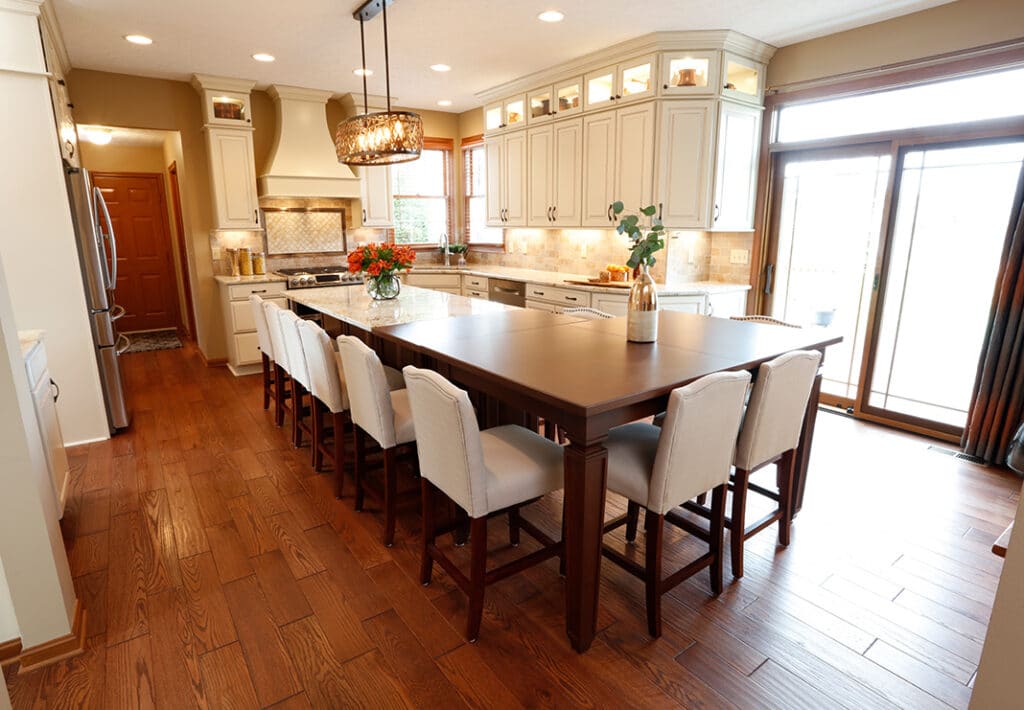Extended Kitchen Seating