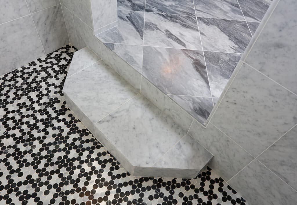 Gray Tile Accents