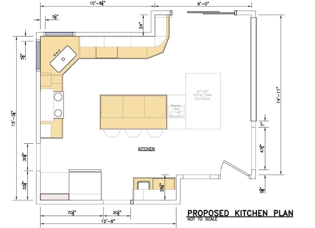 Proposed Kitchen Plan