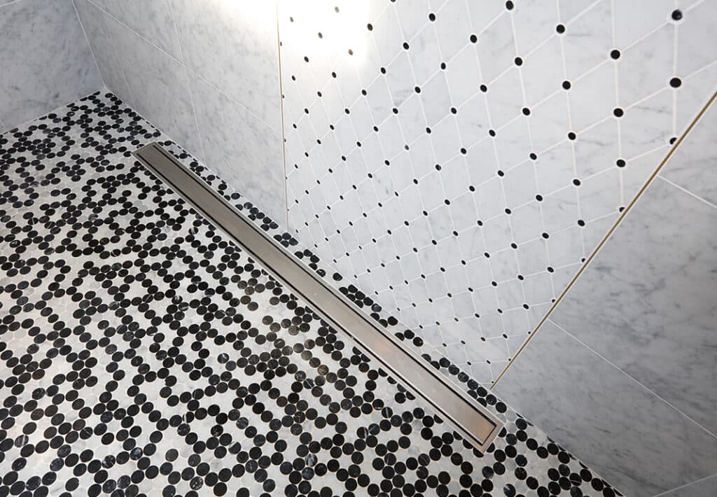 Shower Tile Accents