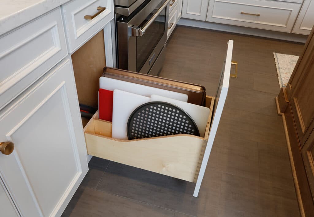 Slide Out Kitchen Storage