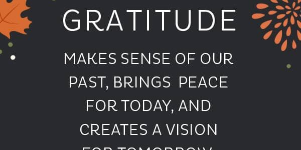 Thanksgiving Gratitude