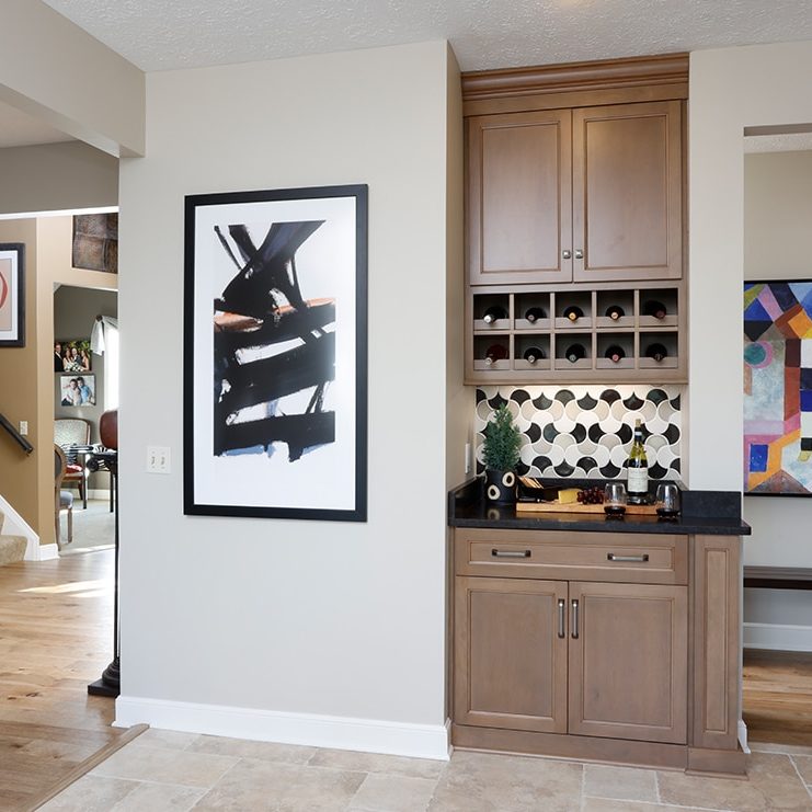 Built-in Wine Hutch