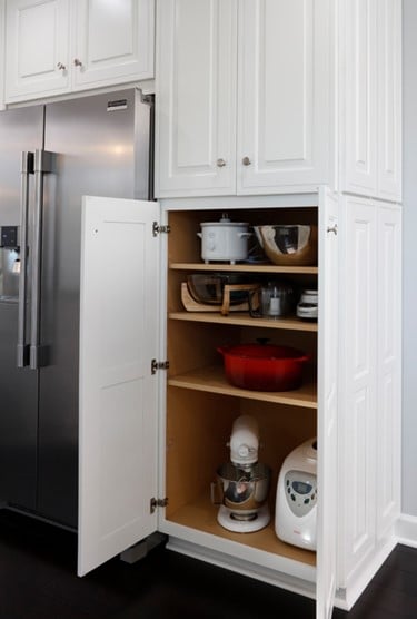pantry storage for appliances