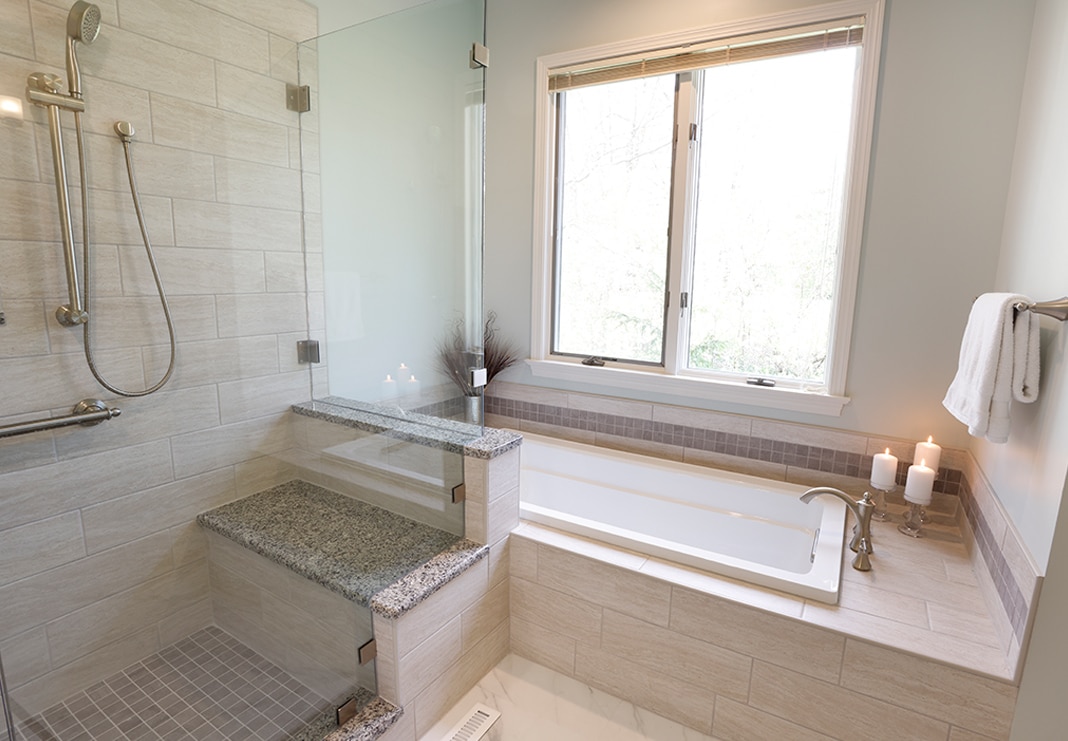 Built-in Shower Seat