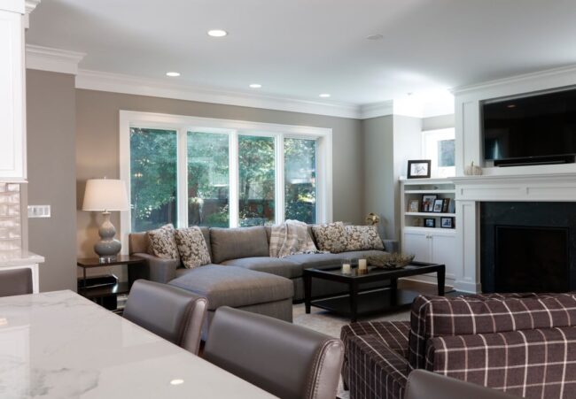 Dover Home Remodelers Living Room Design
