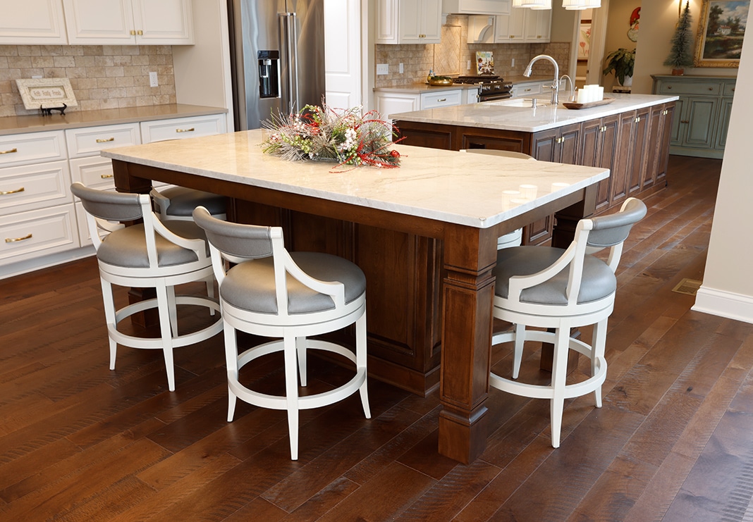 Custom Kitchen Table with Storage