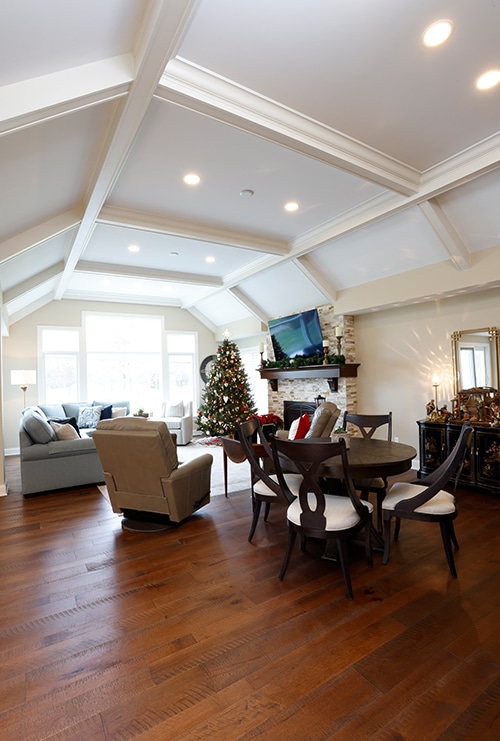 Sizable Vaulted Ceilinged Great Room
