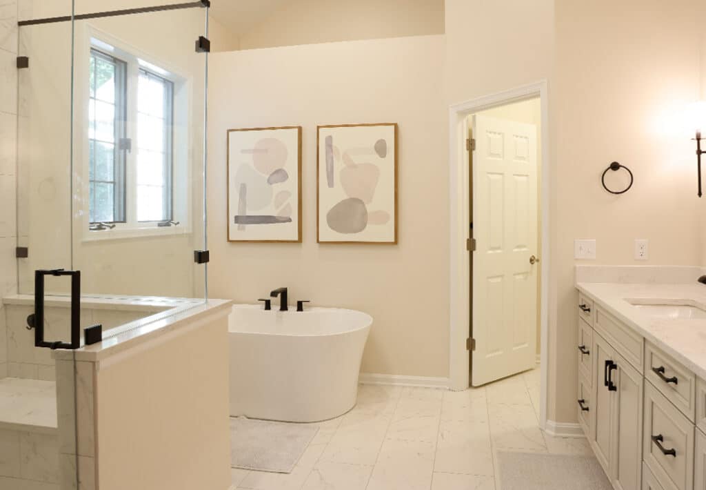After: Dated Bathroom