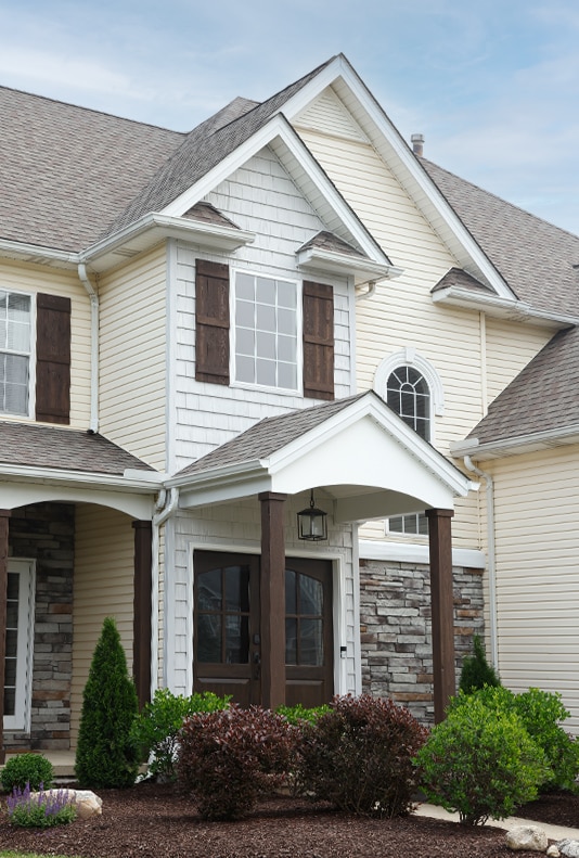 After: Exterior Grand Entryway