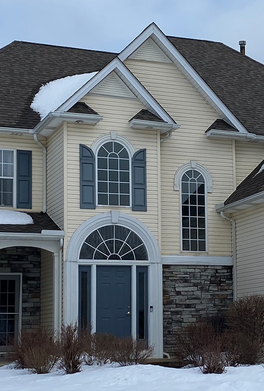 Before: Exterior Grand Entryway