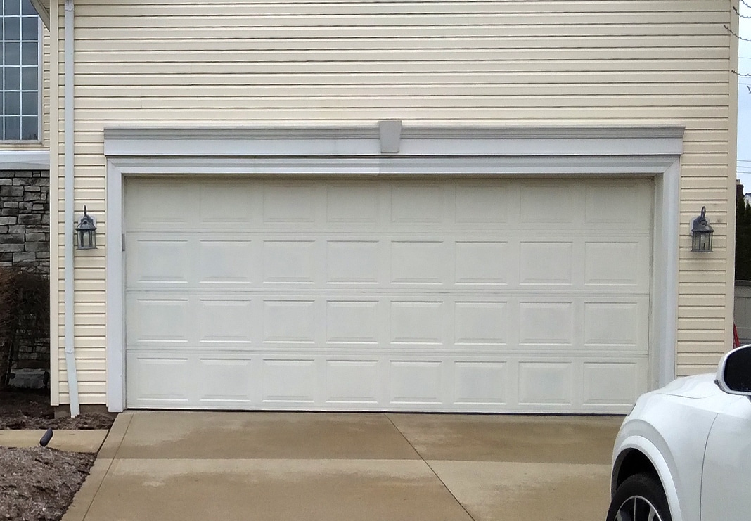 Before: Garage Door