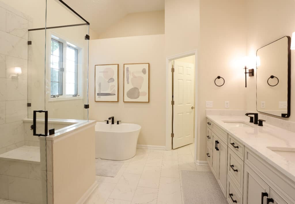 Spacious Bathroom Remodel
