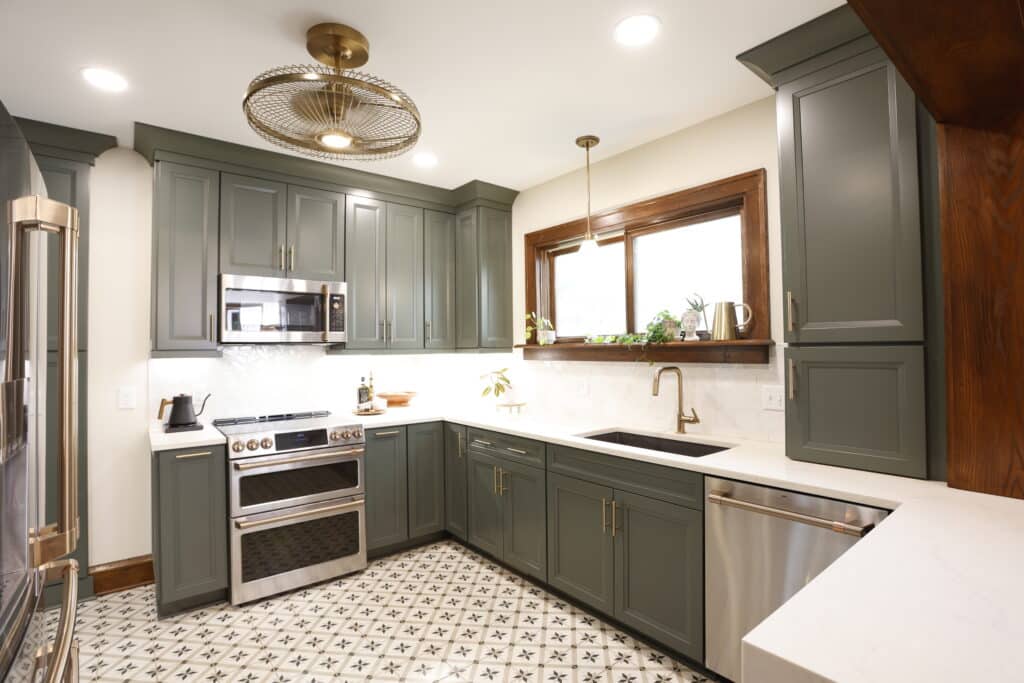 After Kitchen Wideview
