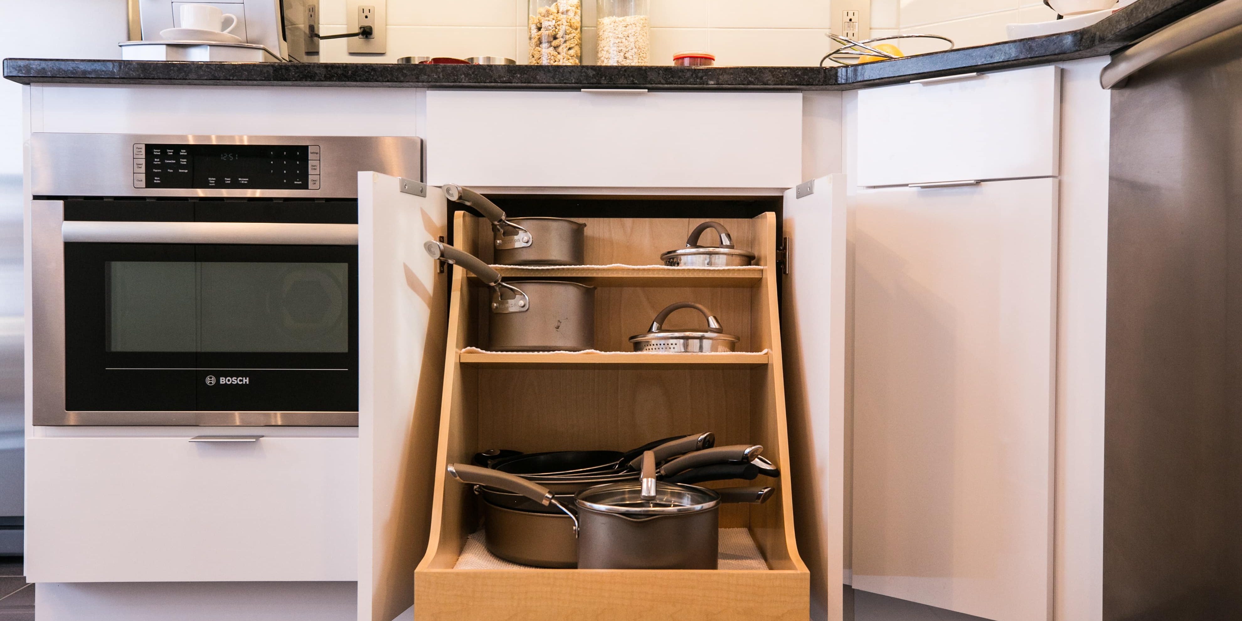 custom kitchen storage