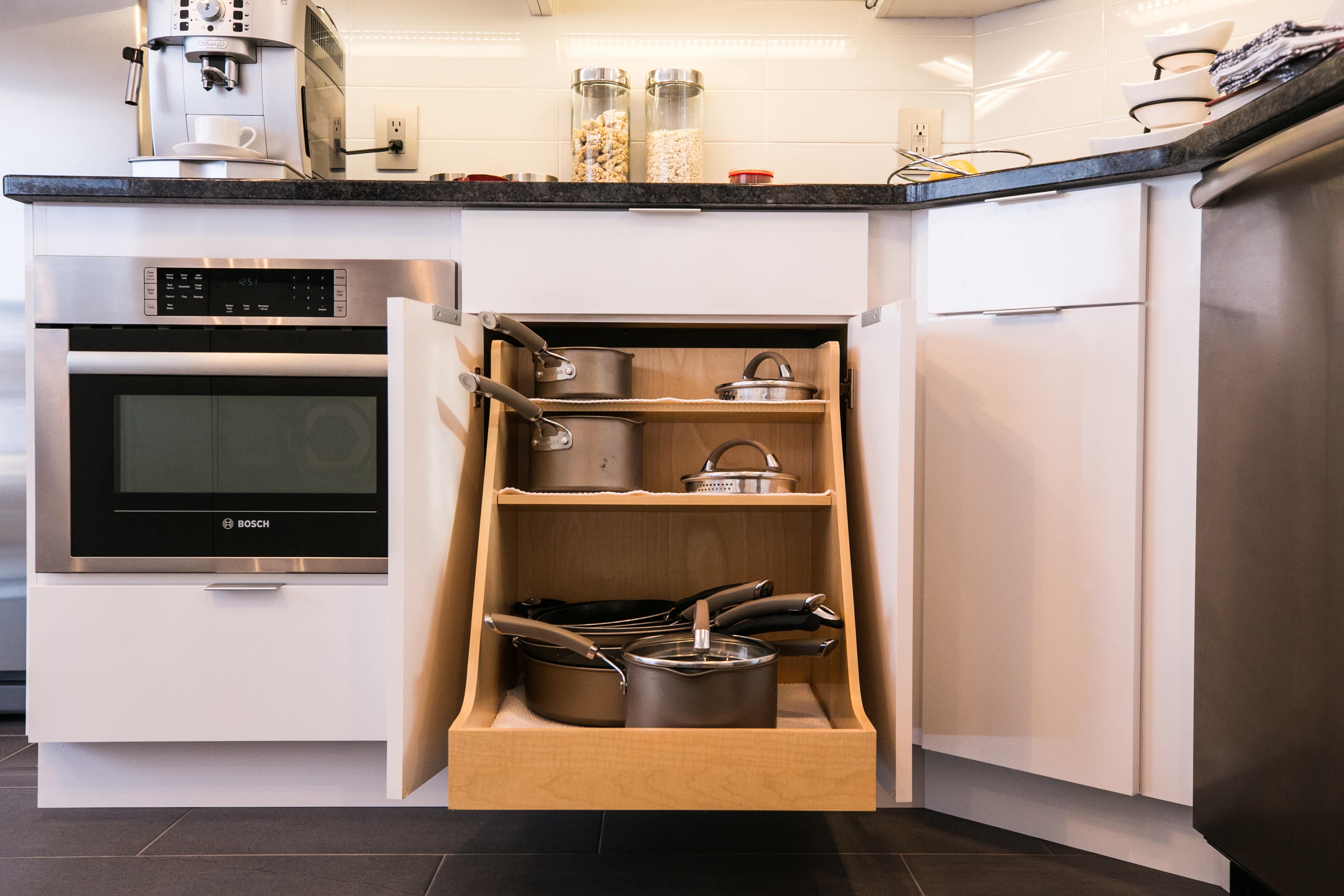 custom kitchen storage