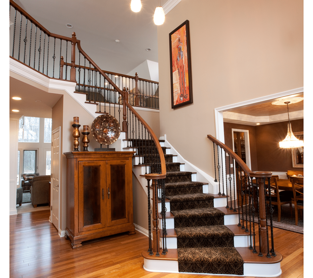 dramatic stairway