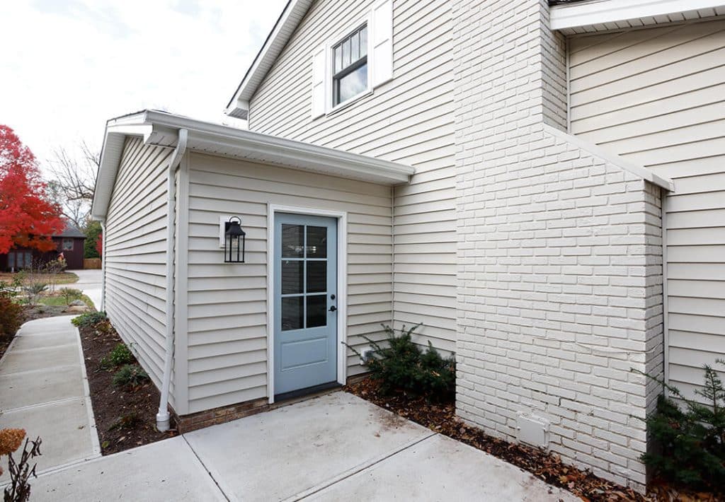 After Rear Garage Entry
